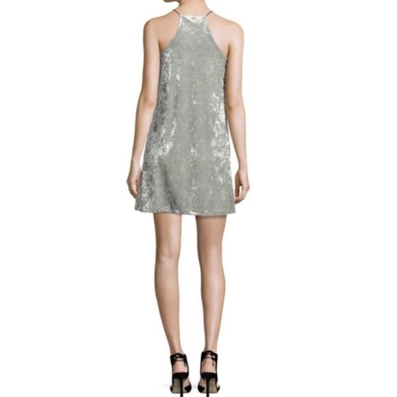 Design Lab Lord & Taylor Sage Mini Dress Size Medium - Picture 2 of 8